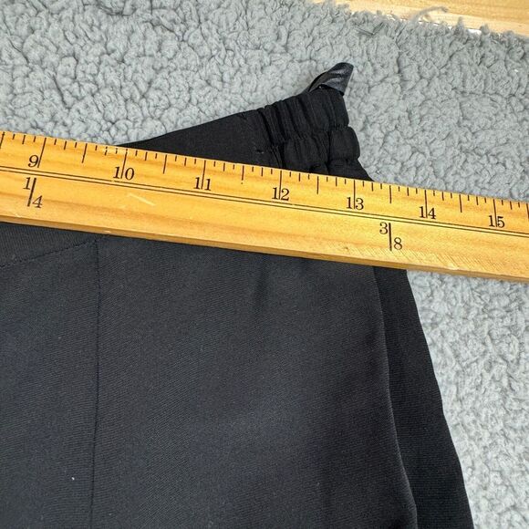 Mon Cheri Wide Leg Formal Dress Pants Womens 8 Black Lined High Rise - Picture 5 of 13